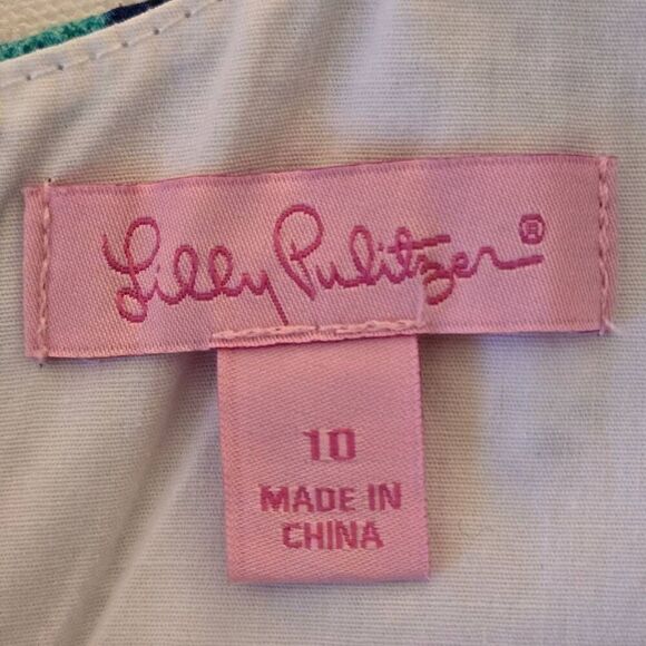 Lilly Pulitzer Blue and Pink Mini Dress - Picture 2 of 12
